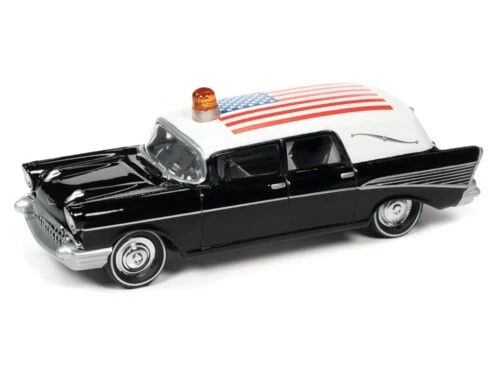 JOHNNY LIGHTNING 1/64 1957 CHEVROLET HEARSE JLSP144 - Image 1 of 1