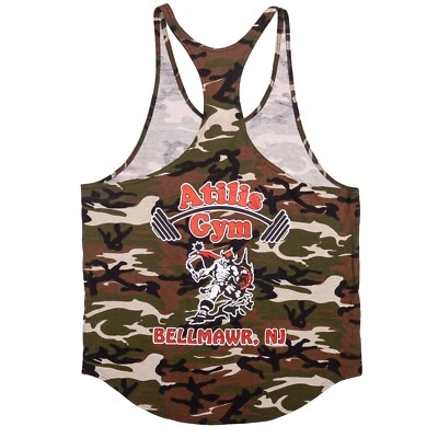 Atilis Gym Camo Stringer Bellmawr vs Everybody Tank Uomo Taglia Large - Immagine 1 di 4