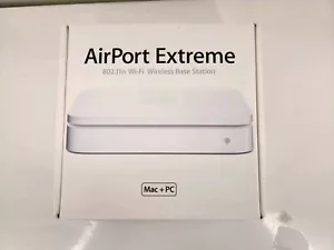 Apple Airport Extreme 802.11n Wi-Fi Wireless Base Station Mac+PC A1143 - Picture 1 of 8