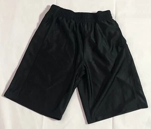 Athletic Works Basketball Shorts Boy Medium 8 Loose Activewear Workout Gym Black - Picture 1 of 10