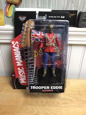 NEW - Music Metal Maniacs TROOPER EDDIE Iron Maiden McFarlane Action Figure - Image 1 of 4
