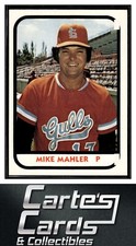 Mike Mahler 1981 TCMA Salt Lake City Gulls #8  Salt Lake City Gulls