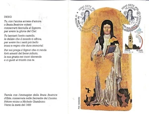 Este Padova Beata Beatrice I d' Este 780° anniversario morte Annullo Filatelico - Picture 1 of 2