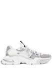 Dolce&Gabbana Airmaster Men's White/Silver Sneakers New