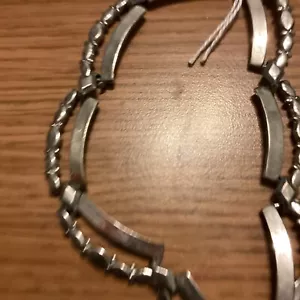 Silver Like heavy metal chain necklace - Picture 1 of 2