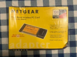 NETGEAR Dual Band Wireless PC Card 32-bit CardBus WAG511 BRAND NEW SEALED - Picture 1 of 3