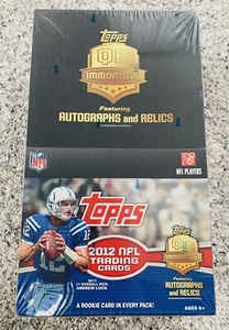 2012 Topps Football FACTORY SEALED Jumbo Box Value Pack Box Russell Wilson Auto? - Picture 1 of 6