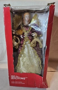 For Living 12" Christmas Angel Tree Topper - Bild 1 von 7