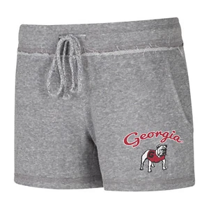 Concepts Sport Ladies Mainstream Georgia Bulldog Terry Shorts - Picture 1 of 1