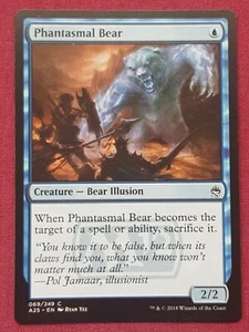 Magic The Gathering MASTERS 25 OSO FANTASMA tarjeta azul Magic The Gathering - Imagen 1 de 2
