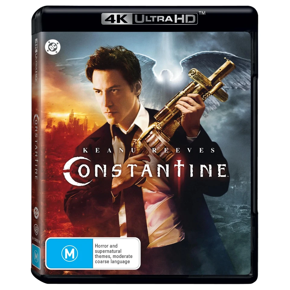 BRAND NEW Constantine (4K UHD Blu-Ray, 2005) Movie Keanu Reeves - image 1 of 1