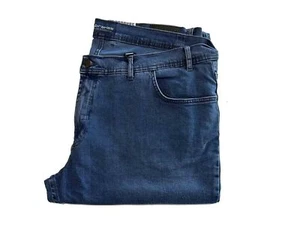 Pantalón vaquero elástico básico cinco bolsillos bajo abdomen talla grande Stone - Imagen 1 de 2