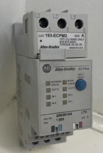 Relé de sobrecarga Allen Bradley 193-EC2BD/A E3 Plus 3-15A en montaje 193-ECPM2 - Imagen 1 de 8