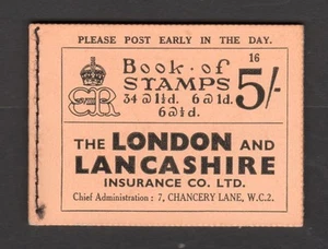 EDWARD VIII 5/- BOOKLET Cat 180£ - Bild 1 von 1