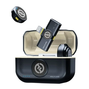 Hollyland Lark M2 Duo Wireless Lightning Lavalier Black Microphone - Picture 1 of 7