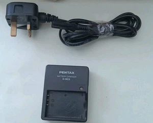 Genuine Pentax D-BC2 charger for D-Li7, D-Li2 Optio MX4 750Z 330 430 RS,450 550 - Picture 1 of 2