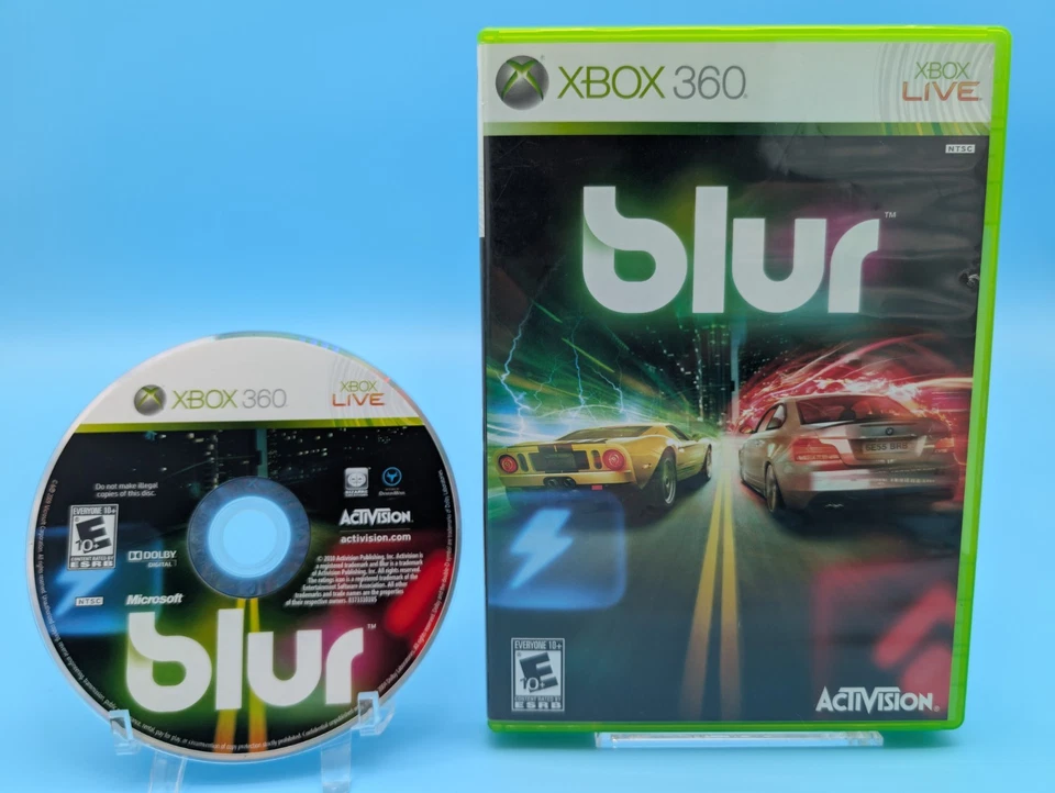 Blur (Microsoft Xbox 360, 2010) Tested & Working - Image 1 of 4