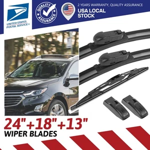 NEW 24" 18" 13" Windshield Wiper Blade Set Fits For Chevrolet Equinox 2012-2023 - Bild 1 von 24