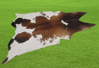 100% Original Kuhfell Teppich Bereich Skin Leder 17.50 Sq.feet (152cmx107cm) - Bild 1 von 3