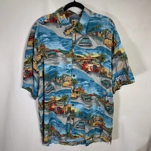 Camisa hawaiana High Seas Trading Co para hombre talla 4xl Drive In Diner Ned’s Palm’s - Imagen 1 de 18