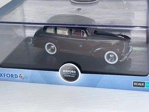Oxford Diecast Black/Burgundy (Rothchild) Humber Pullman Limousine   1:43 - Picture 1 of 5
