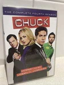 Chuck: Season 4, DVD, Zachary Levi,Yvonne Strahovski,Joshua Gomez,Sara Reg 1 - Picture 1 of 5