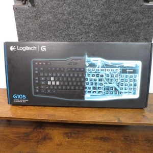 Logitech G105 Teclado USB con Cable para Juegos PC Videojuegos Accesorios - Imagen 1 de 7