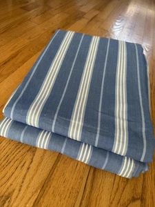 Pottery Barn Kinder Gestreifte Baumwolle Vorhang Paneele 44” X 63” 2er Set  - Bild 1 von 6