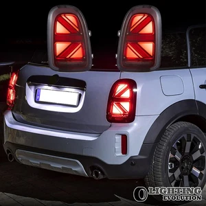 RED FULL LED Tail Lights For 2017-2023 MINI Cooper Countryman F60 W/Sequential - Picture 1 of 18