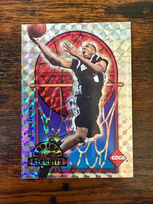 1996 EDGE ПРОМО РЕФРАКТОР #PR1 АЛЛЕН ИВЕРСОН ДЕБЮТАНТ КАРТА RC SIXERS HOF - Изображение 1 из 2