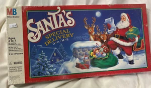 MILTON BRADLEY SANTA'S SPECIAL DELIVERY GAME FACTORY SEALED 260 - Picture 1 of 2