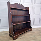Antique Style Vintage Waterfall Wooden Bookcase Shelf / Shelves - Decorative