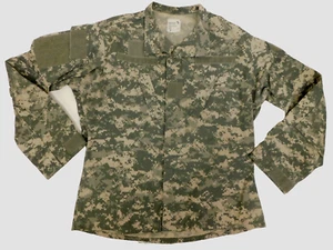 US Military Mens Medium Green Tan Digital Army Camo Jacket NSN 8415-01-519-8510 - Picture 1 of 4