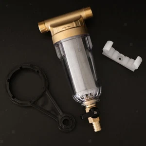 0.5 zoll Wasser Vorfilter Hauswasserwerk Filter mit Zubehör - Bild 1 von 6