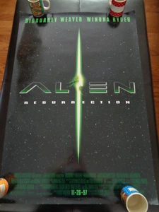 ALIEN RESURRECTION ORIGINAL 1997 SS ADVANCE MOVIE POSTER 27X40 SCI-FI HORROR - Bild 1 von 6
