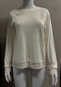 Women's Stars Above Soft Microfleece Sweatshirt (Off-White) - Multiple Sizes! - Picture 1 of 5
