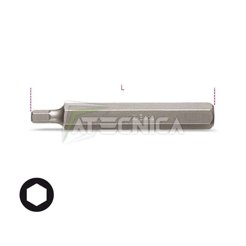 Beta Sechskant Männlicher Einsatz 867PE/L Langmodell Von L4 Bis L12 - Bild 1 von 1
