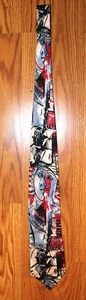 VINTAGE PICASSO " FIGURE WITH A SHOVEL " TIE SPADEM - Picture 1 of 7
