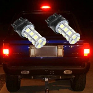 2x 3157 3047 3156 18 SMD Rojo LED Parada Freno Luz Trasera Bombilla Para Ford F-150 F-250 - Imagen 1 de 10