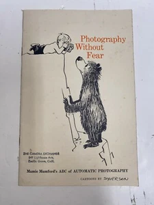 Vintage Photography Guide Book Without Fear Mamie Mumford ABC Automatic Photo - Bild 1 von 2