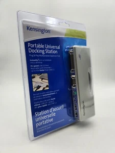 Kensington Portable Universal Docking Station Plug And Play Expansion Hub - Picture 1 of 2