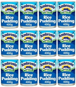 Ambrosia Rice Pudding 400g PACK OF 12 - Picture 1 of 2