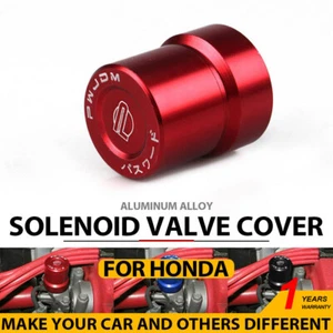 JDM Red VTEC Solenoid Valve Cover Cap for Honda B/D/H-series VTEC Engine - Picture 1 of 6