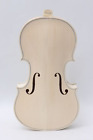 Unfinished 4/4 Violin Body Spruce Top Europe Flame Maple Backboard Handmade