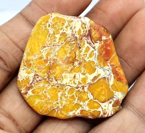 Piedra preciosa Kingman estabilizada de 94 quilates turquesa amarilla natural mina áspera - Imagen 1 de 7