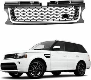 Front Grille Mesh Grill Vent Trim Fit for Land Rover Range Rover Sport 2010-2013 - Picture 1 of 5