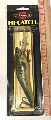 "Luhr Jensen FINGERLING YEARLING HI-CATCH 1 oz 6,5"" NEGRO BAJO Señuelo Enchufe NUEVO EE. UU. Foto 1 de 4