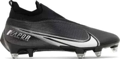 Chuteiras de futebol Nike Vapor Edge Elite 360 pretas masculinas tamanho 11W largas DO1144-001 - Imagem 1 de 4