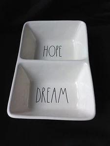 New RAE DUNN "HOPE DREAM" Divided Tray Big Letter Desk Accessory by Magenta - Picture 1 of 12