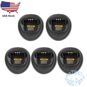 5PCS Battery Charger Dock Base For CP200 CP200D EP450 DEP450 PR400 Radios - Picture 1 of 4